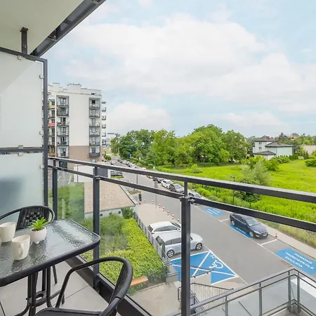Apartment Modern Studio With Balcony By Rent Like Warsaw